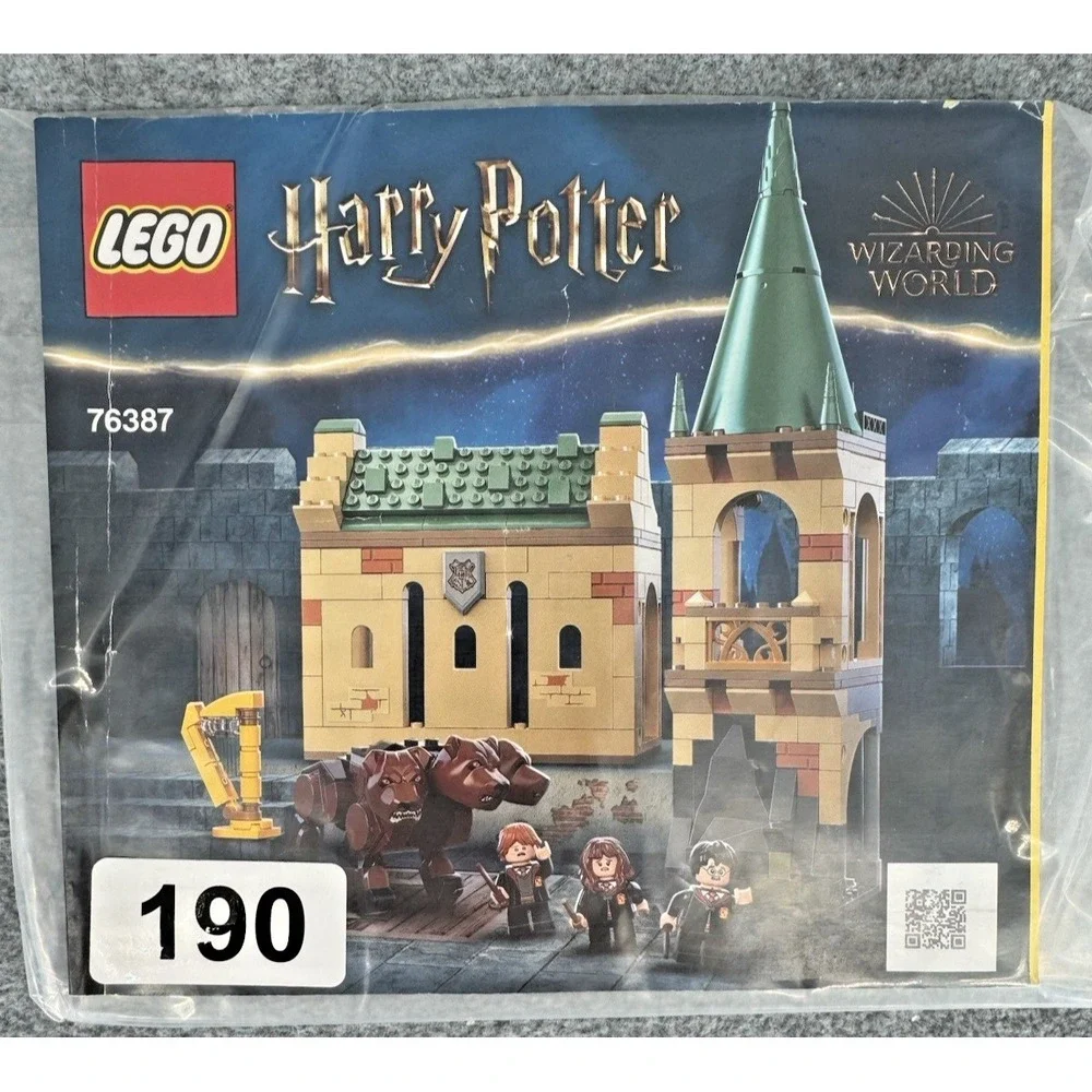 LEGO 76387 Harry Potter Hogwarts Fluffy Encounter Instruction Manual Only OEM Or